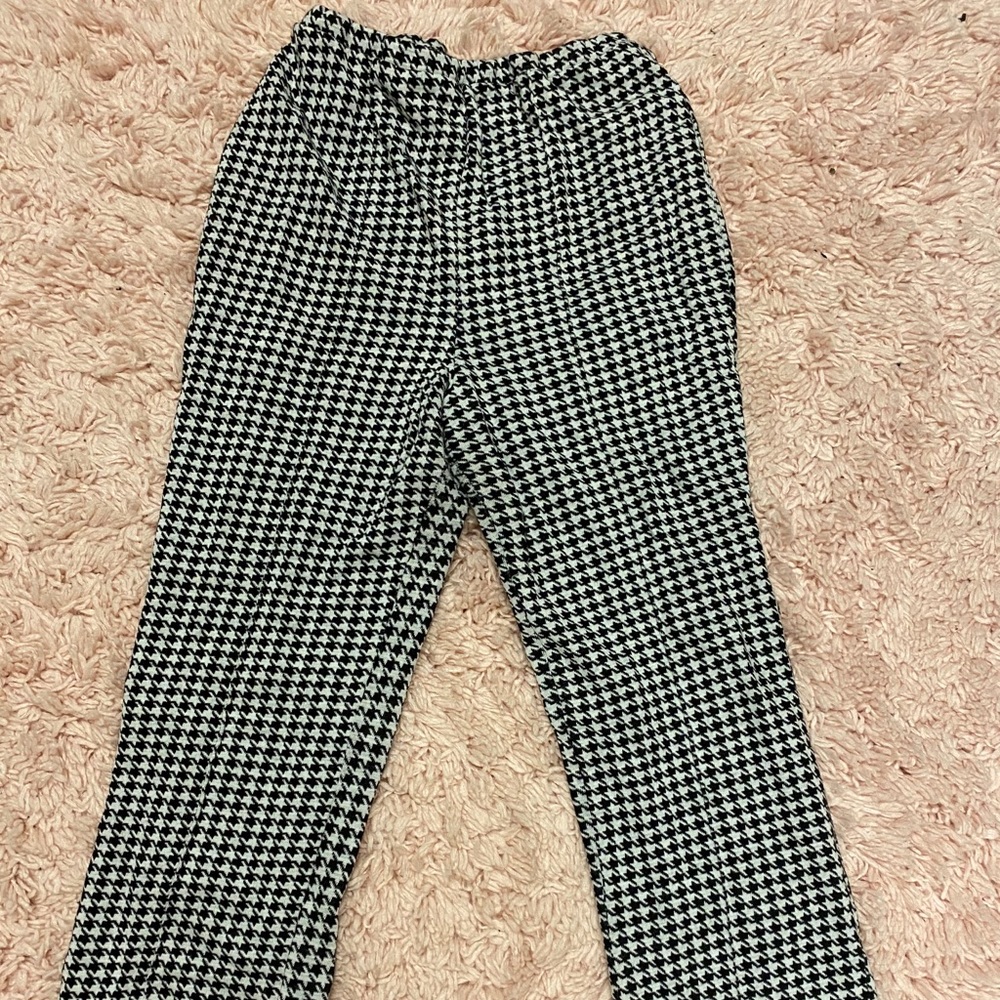 Patterned flare pants
